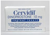 Cervidil Vaginal 10 Mg Suppository 1 By Actavis Pharma