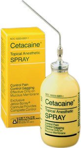 Cetacaine 14-2-2% Spray Inhaler 56 Ml By Cetylite Industries.