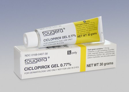 Ciclopirox 0.77% Gel 1X100 gm Mfg.by: Fougera & Company USA