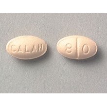 Calan 80mg Tablets 1X100 each Mfg.by: Pfizer USA