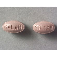 Calan SR 120mg Tablets 1X100 each Mfg.by: Pfizer USA