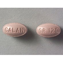 Calan SR 120mg Tablets 1X100 each Mfg.by: Pfizer USA