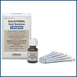 Calcitriol 1 Mcg/Ml Oral Solution 15 Ml By Roxane Labs.
