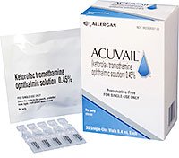 Acuvail Opth Pf 0.45% Drops 30 By Allergan Inc.