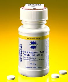 Image 0 of Aminocaproic Acid 500 mg Tablets 10X10 Unit Dose Package Mfg. By Versapharm In