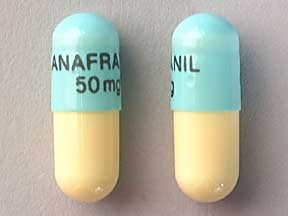 Image 0 of Anafranil 50 Mg Caps 30 By MallinckrODT Branded.