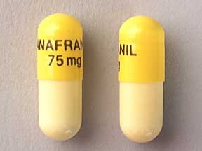 Image 0 of Anafranil 75 Mg Caps 30 By MallinckrODT Branded.