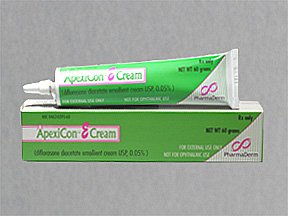 Apexicon-E .05% Cream 1X30 Gm Mfg. By Pharmaderm 