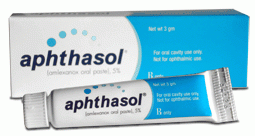 Aphthasol 5% Paste 1X3 Gm Mfg. By Discus Dental Inc