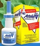Astelin 137Mcg Nasal Spray Inhaler 1X30 ml Mfg.By: Meda Pharmaceuticals Inc Us