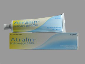 Image 0 of Atralin 0.05% Gel 45 Gm By Valeant Pharma.