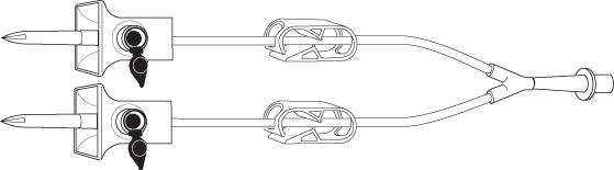 Image 0 of Automix Compounder Y-Adapter Sets 48X1 Mfg. By Baxter IV Systems