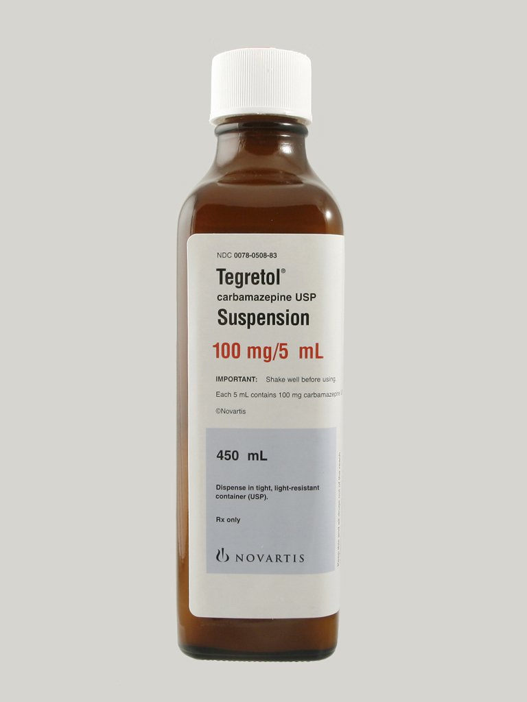 Image 0 of Tegretol 100 Mg/5Ml Susp 450 Ml By Novartis Pharma. 