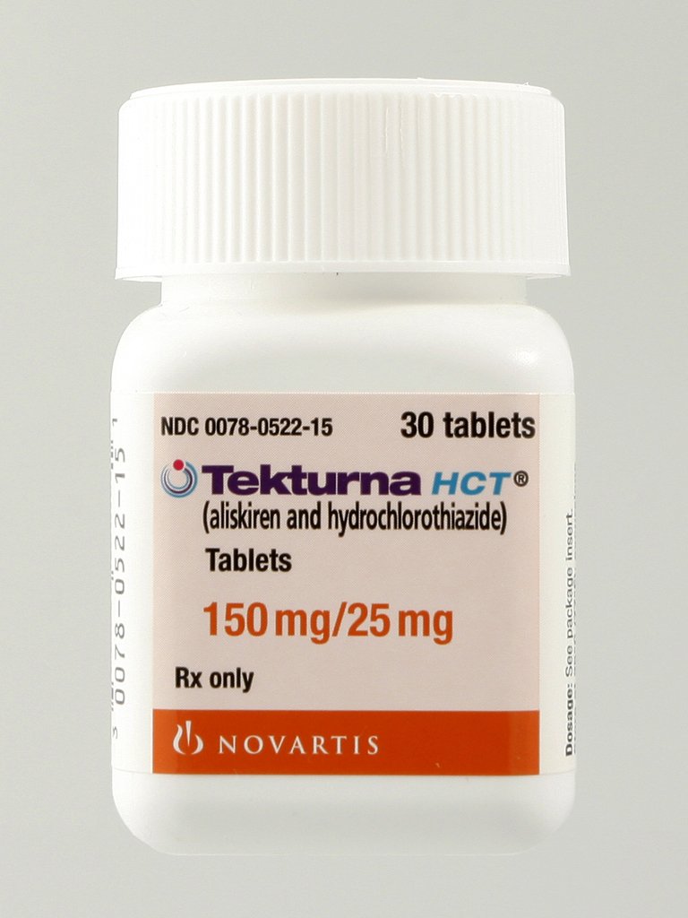 Tekturna Hct 150-25 Mg Tabs 30 By Novartis Pharma. 