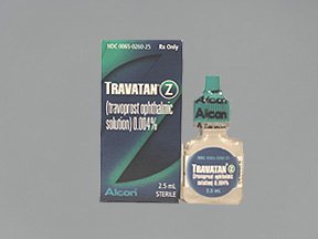 Travatan Z .004% Drop 2.5 Ml By Alcon Labs 