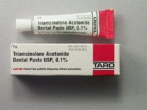Triamcinolone Acetonide .1% Dent Pst 5 Gm By Taro Pharma