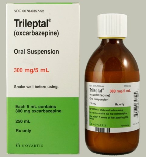 Image 0 of Trileptal 300 Mg/5Ml Suspension 250 Ml By Novartis Pharma 