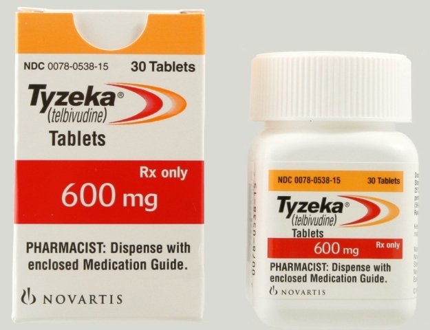 Tyzeka 600 Mg Tabs 30 By Novartis Pharma 