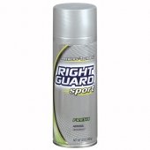Right Guard Sport Aerosol Fresh Scent Spray Deodrant 10 oz
