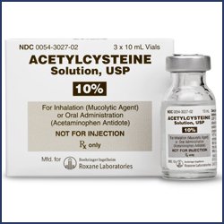 Image 0 of Acetylcysteine Miscell Vial 100 Mg/Ml 3x10 Ml By Roxane Labs.