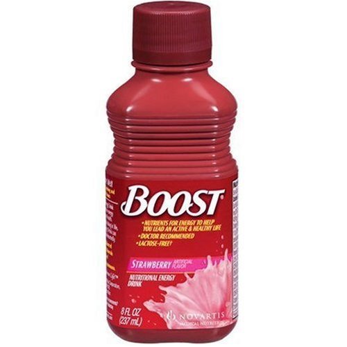 Image 0 of Nestle Boost Strawberry 8 oz Bottle 24 Each Case