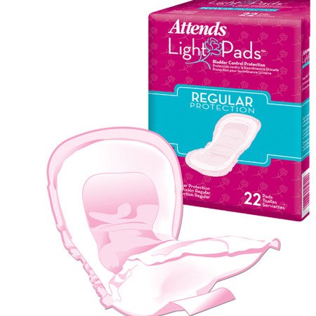 Image 0 of Paper Pack Attends Light Pads Regular Protect 9 Bag Case