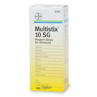 Image 0 of Multistix Sg 10 Reagent Strips 100 Ct