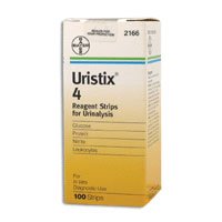 Image 0 of Uristix 4 Test Reagent Strip 100 Ct.