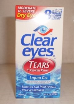 Clear Eyes Dry Eyes Plus Redness Relief Lubricant Eye Drops 0.5 oz