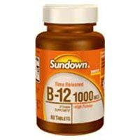 Sundown - B-12 1000 Mcg Tablets 60
