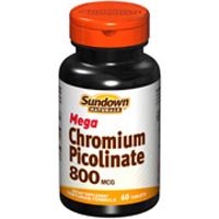 Sundown - Chromium Picolinate Fortified 200 Mcg Tablets 60