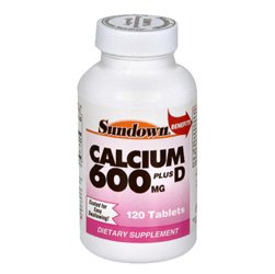 Image 0 of Sundown - Calcium 600 mg + D Tablets 120