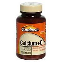 Sundown - Calcium Oyster Shell 1000 mg + D Tablets 100