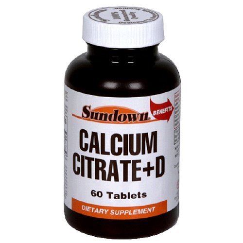 Sundown - Calcium Citrate Plus D Tablets 80