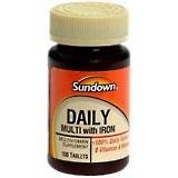 Image 0 of Sundown - Daily Multiple With Iron Tablets 100