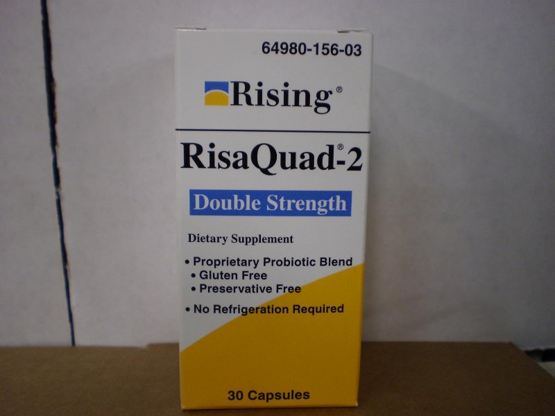 Image 0 of Risaquad-2 375 mg Capsules 30 Compare To.: Flora-Q-2