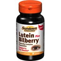 Image 0 of Sundown - Lutein Plus Bilberry Softgels 30