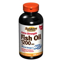Image 0 of Sundown - Extra Strength Fish Oil 1200 mg Softgels 200