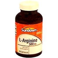Image 0 of Sundown - L-Arginine 500 mg Capsules 90