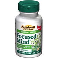 Image 0 of Sundown - Focused Mind Capsules 75