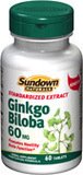 Image 0 of Sundown - Ginko Biloba Standardized 60 mg Tablets 120