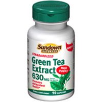 Image 0 of Sundown - Green Tea Extract 630 mg Herbal Supplement Capsules 90