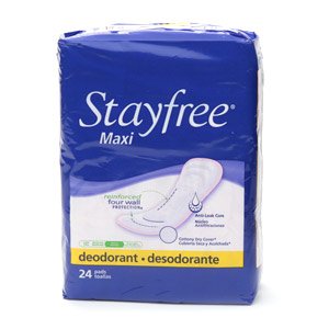 Image 0 of Stayfree Maximum Regular Scented Pads 8X24 Ct.