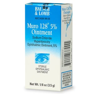 Image 0 of Muro 128 5% Corneal Edema Ointment 3.5 Gm