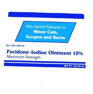 Image 0 of Povidone Mfg. By Qualitest Iodine 10% Ointment 30 Gm
