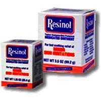 Resinol Medicated Ointment,Relief Of Minor Skin Irritations,2 PACK, 1.25 oz  each