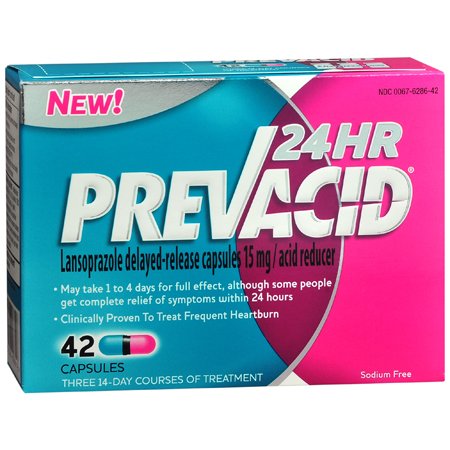 Prevacid 24Hr Capsules 42 By Novartis Consumer