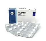 Image 0 of Medrol Dp 4 Mg Tabs 21 By Pfizer Pharma 