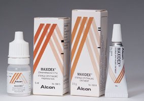 Maxidex 0.1% Drops 1X5 ml Mfg.by: Alcon Ophthalmic Prod USA.