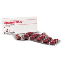 Image 0 of Mycobutin 150 Mg Caps 100 By Pfizer Pharma